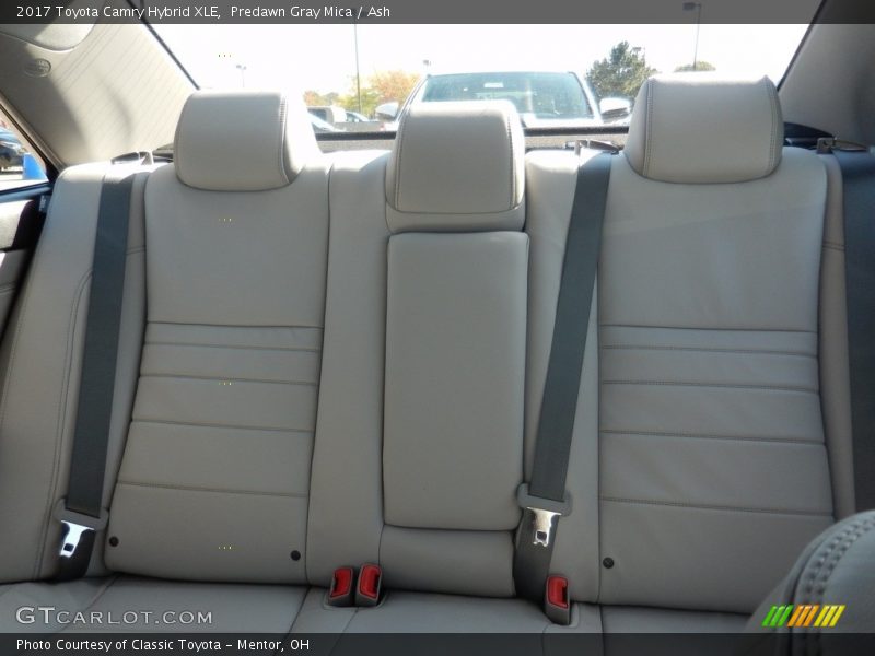 Predawn Gray Mica / Ash 2017 Toyota Camry Hybrid XLE