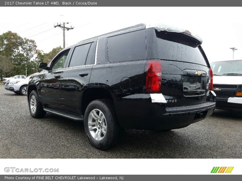 Black / Cocoa/Dune 2017 Chevrolet Tahoe LT 4WD