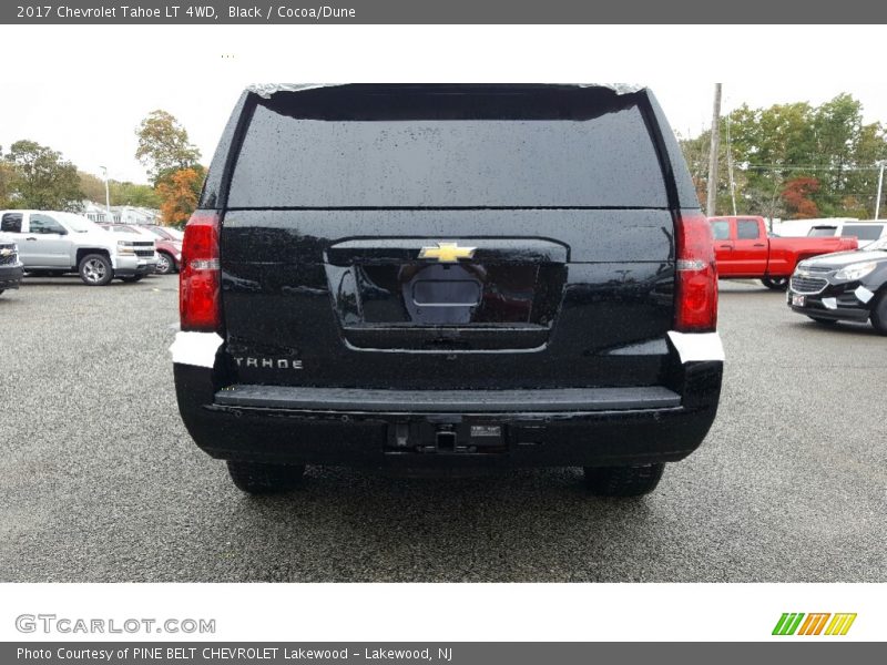 Black / Cocoa/Dune 2017 Chevrolet Tahoe LT 4WD