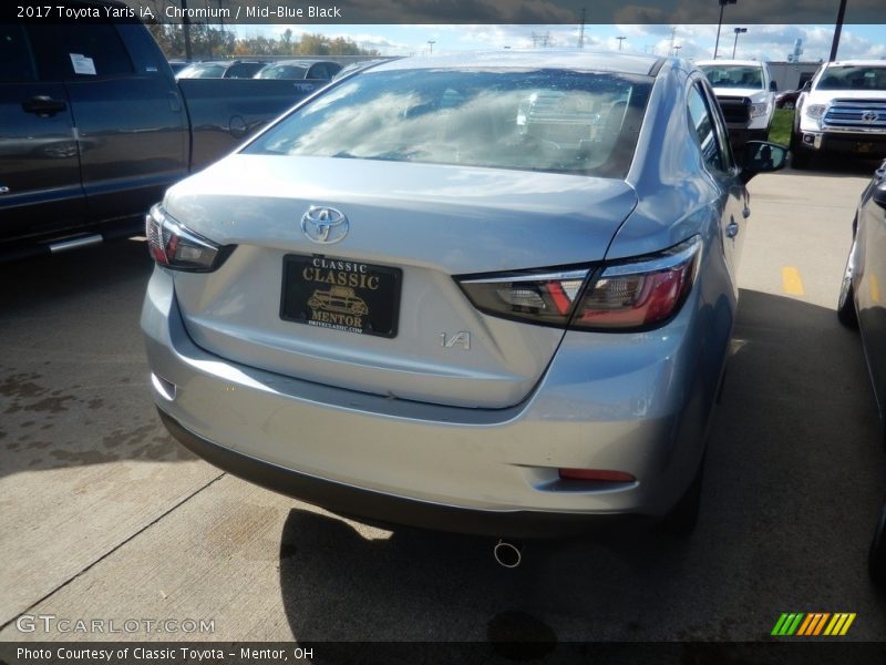 Chromium / Mid-Blue Black 2017 Toyota Yaris iA