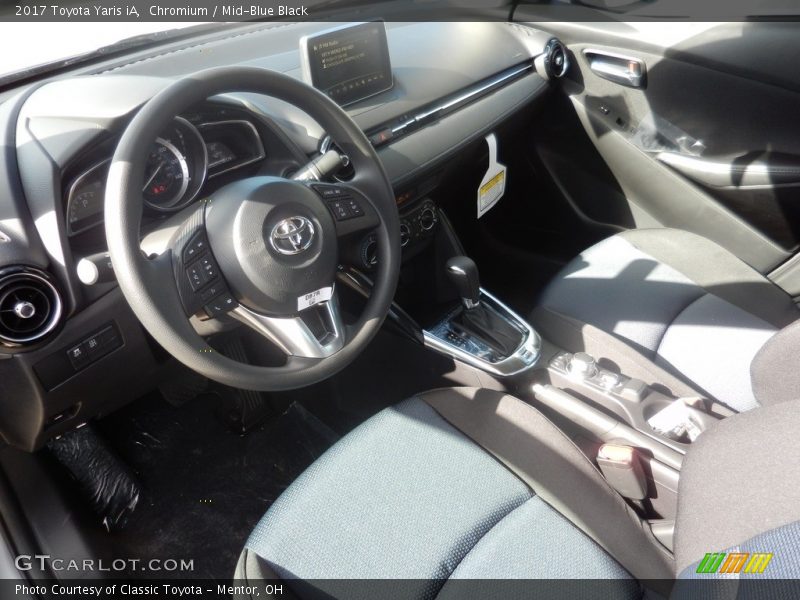 Chromium / Mid-Blue Black 2017 Toyota Yaris iA