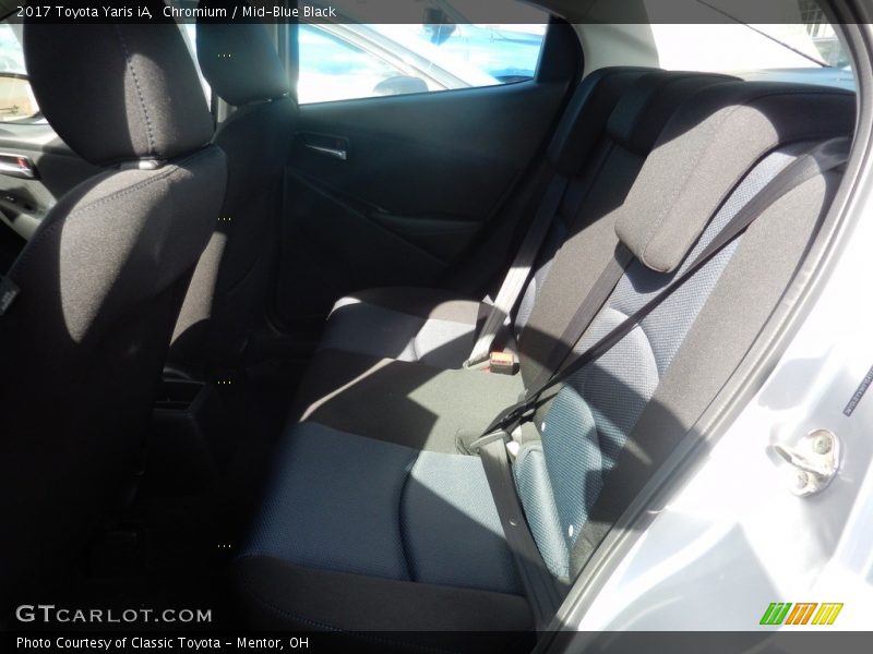 Chromium / Mid-Blue Black 2017 Toyota Yaris iA