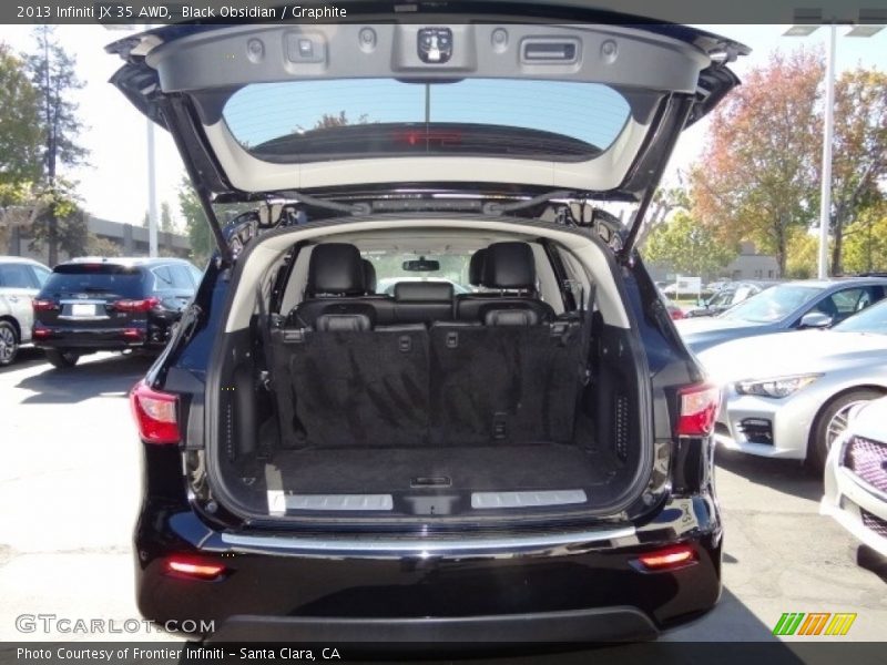 Black Obsidian / Graphite 2013 Infiniti JX 35 AWD