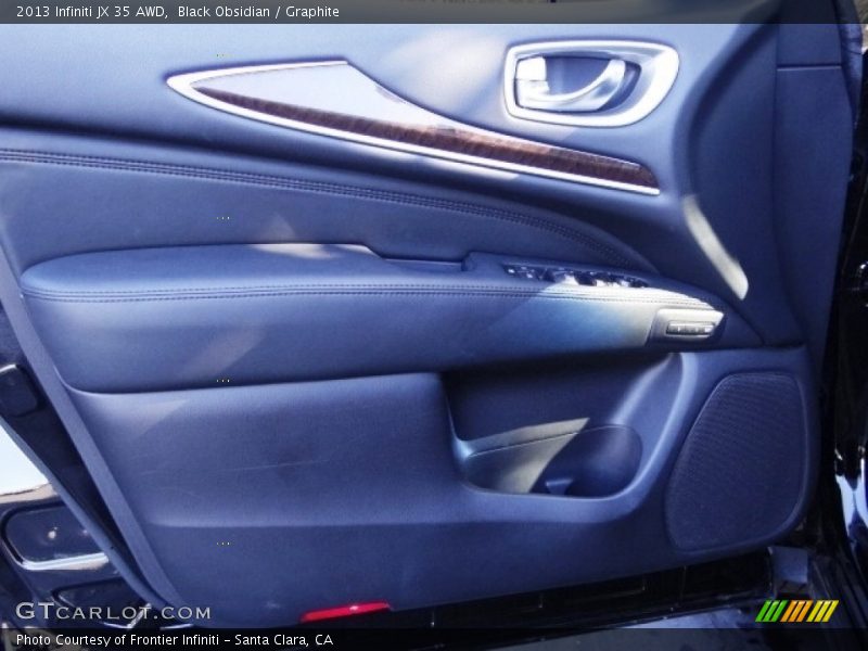 Black Obsidian / Graphite 2013 Infiniti JX 35 AWD
