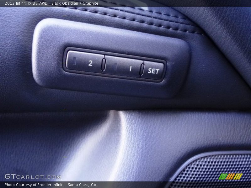 Black Obsidian / Graphite 2013 Infiniti JX 35 AWD