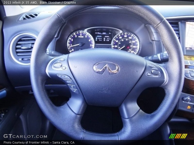 Black Obsidian / Graphite 2013 Infiniti JX 35 AWD