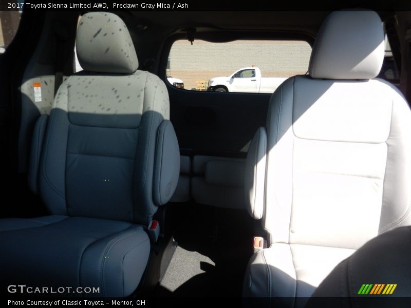Predawn Gray Mica / Ash 2017 Toyota Sienna Limited AWD