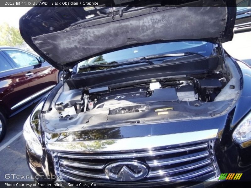 Black Obsidian / Graphite 2013 Infiniti JX 35 AWD