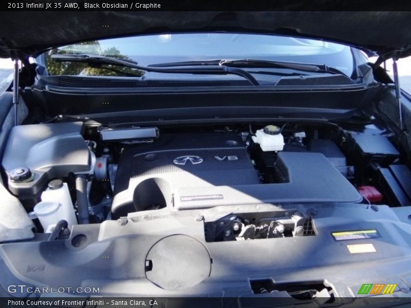 Black Obsidian / Graphite 2013 Infiniti JX 35 AWD