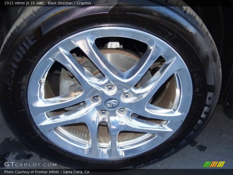 Black Obsidian / Graphite 2013 Infiniti JX 35 AWD