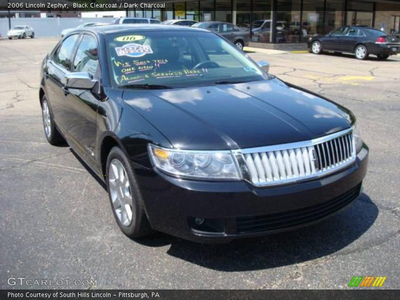 Black Clearcoat / Dark Charcoal 2006 Lincoln Zephyr