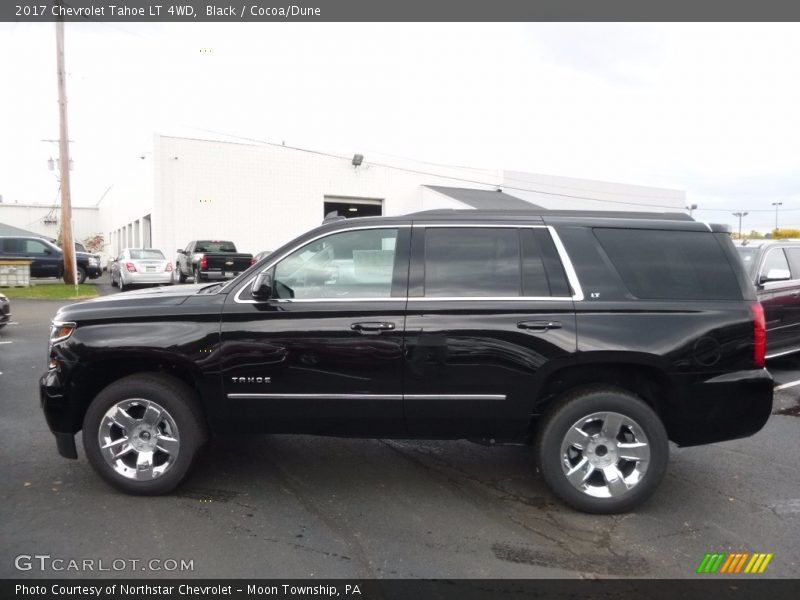 Black / Cocoa/Dune 2017 Chevrolet Tahoe LT 4WD