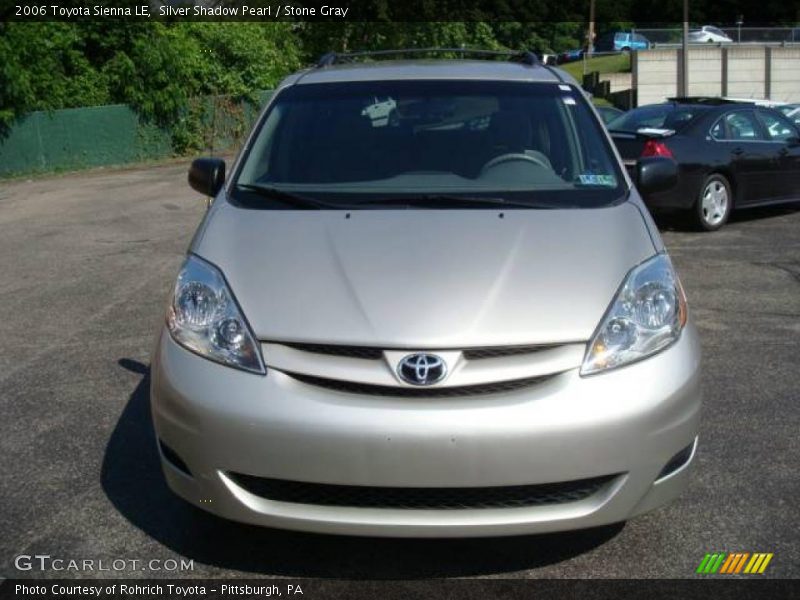 Silver Shadow Pearl / Stone Gray 2006 Toyota Sienna LE