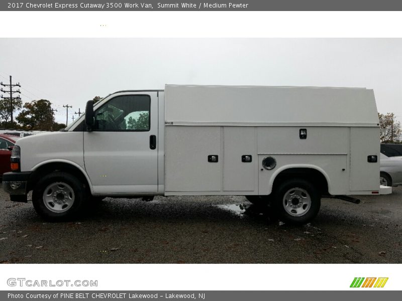  2017 Express Cutaway 3500 Work Van Summit White