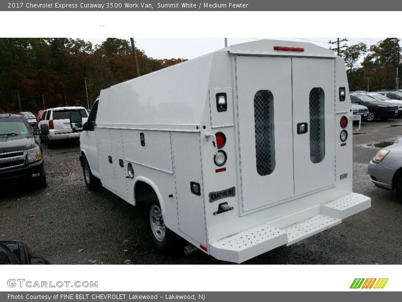  2017 Express Cutaway 3500 Work Van Summit White