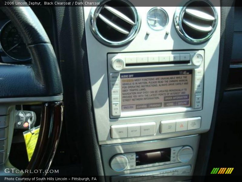 Black Clearcoat / Dark Charcoal 2006 Lincoln Zephyr
