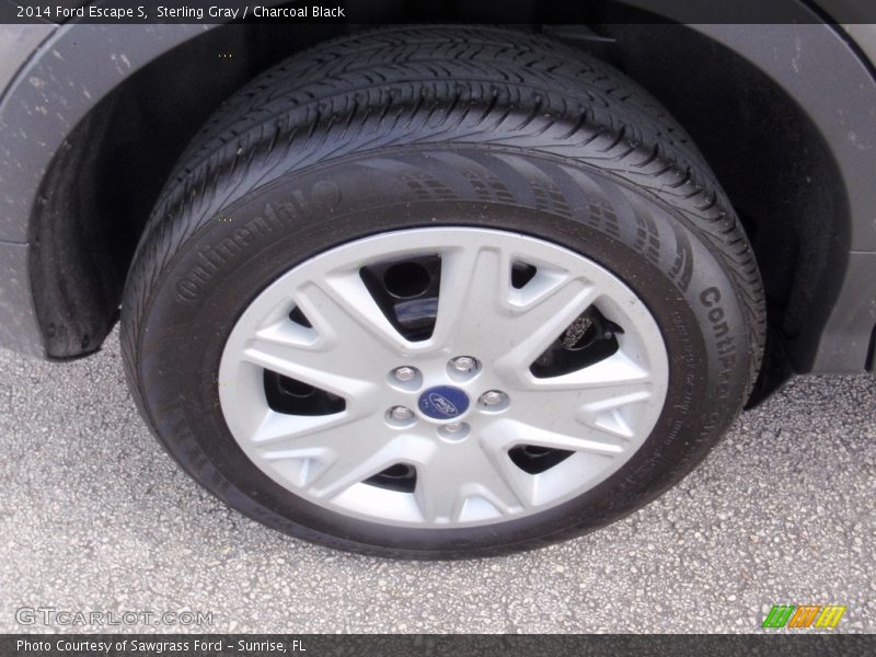Sterling Gray / Charcoal Black 2014 Ford Escape S