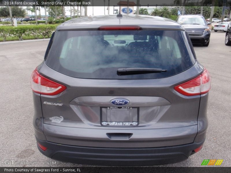 Sterling Gray / Charcoal Black 2014 Ford Escape S