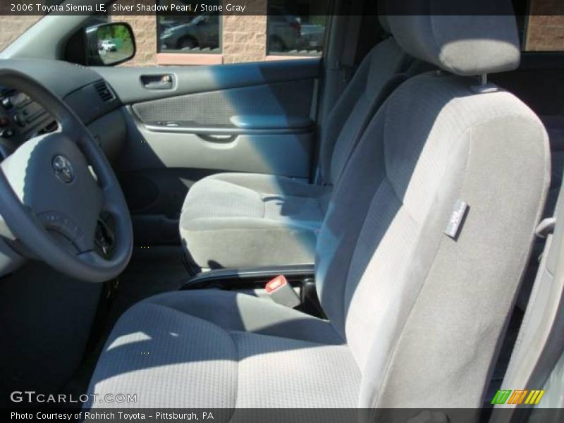 Silver Shadow Pearl / Stone Gray 2006 Toyota Sienna LE