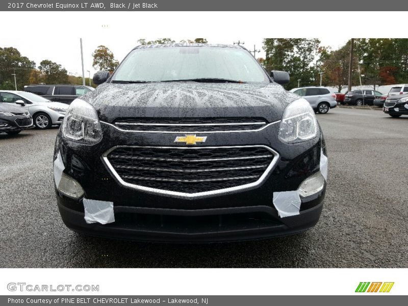 Black / Jet Black 2017 Chevrolet Equinox LT AWD