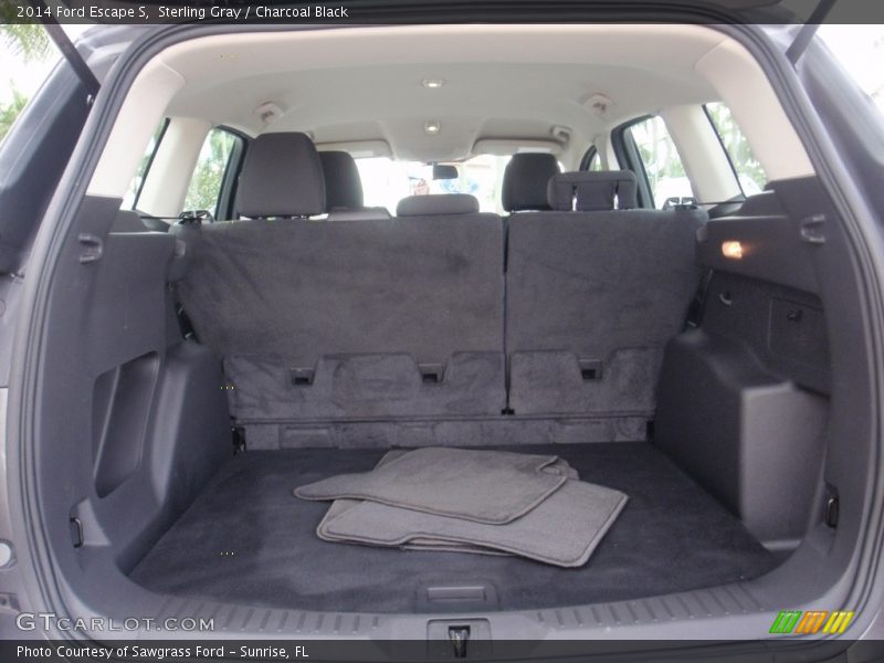 Sterling Gray / Charcoal Black 2014 Ford Escape S