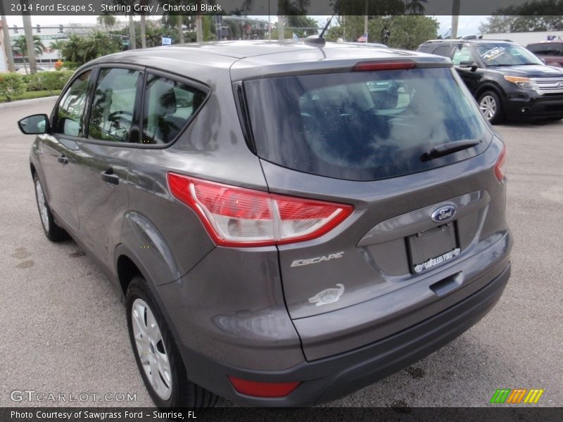 Sterling Gray / Charcoal Black 2014 Ford Escape S