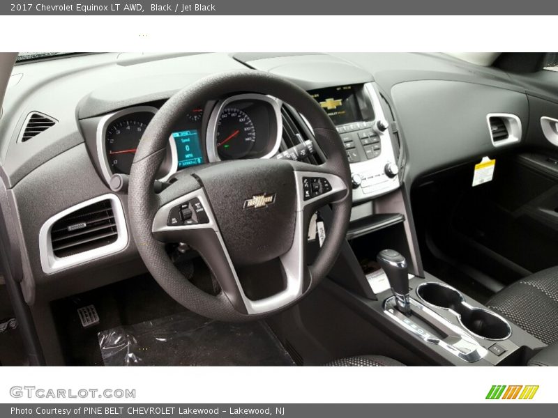 Black / Jet Black 2017 Chevrolet Equinox LT AWD
