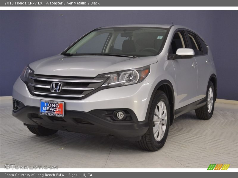 Alabaster Silver Metallic / Black 2013 Honda CR-V EX