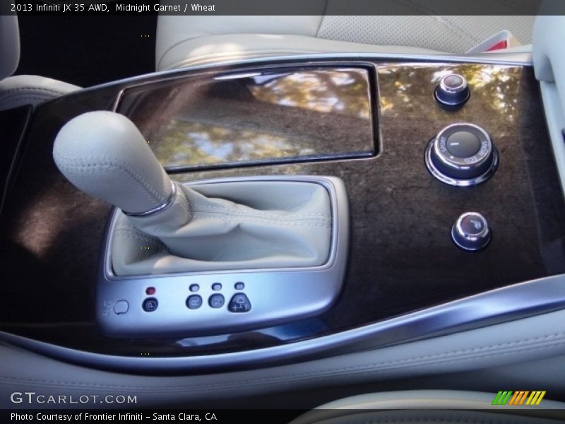 Midnight Garnet / Wheat 2013 Infiniti JX 35 AWD