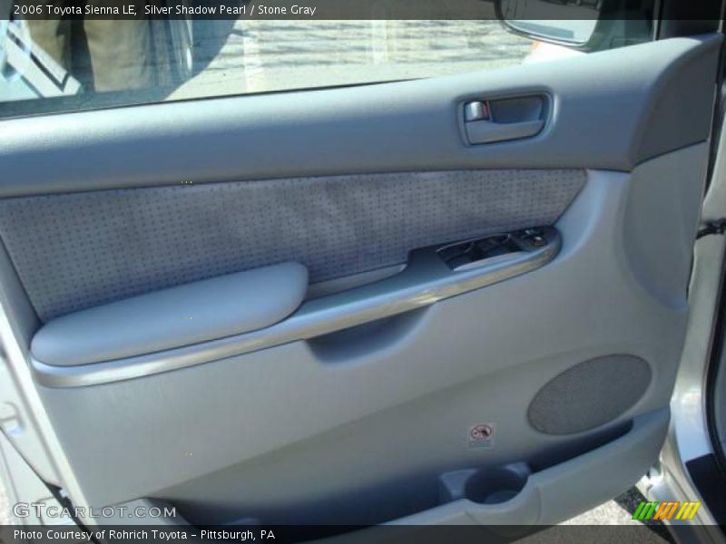 Silver Shadow Pearl / Stone Gray 2006 Toyota Sienna LE