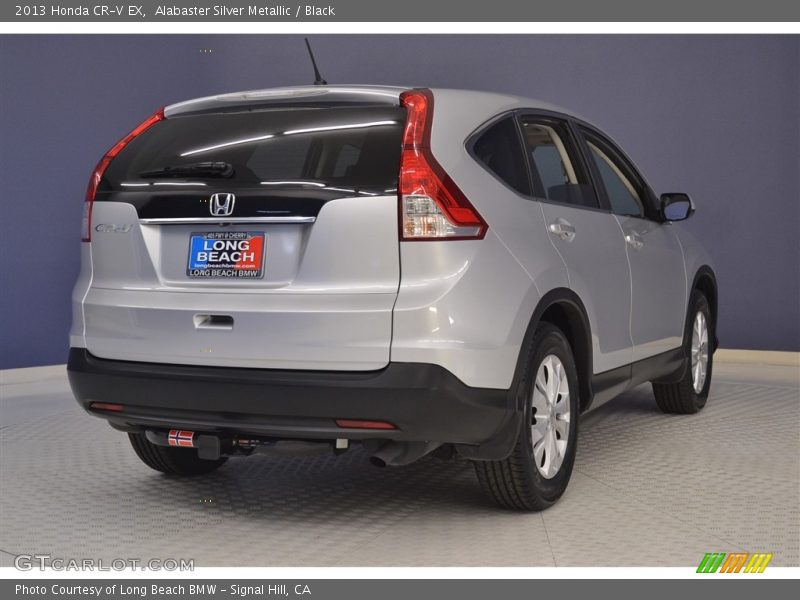 Alabaster Silver Metallic / Black 2013 Honda CR-V EX