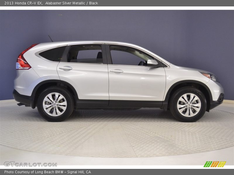 Alabaster Silver Metallic / Black 2013 Honda CR-V EX