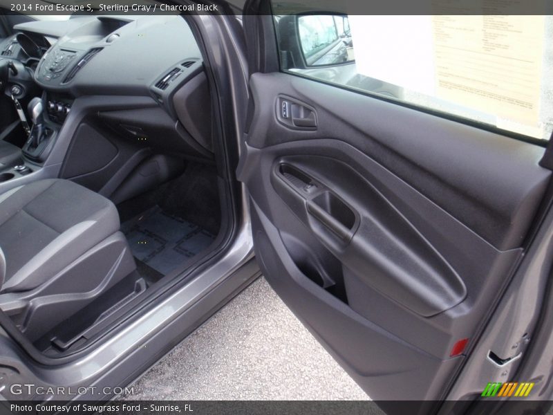 Sterling Gray / Charcoal Black 2014 Ford Escape S