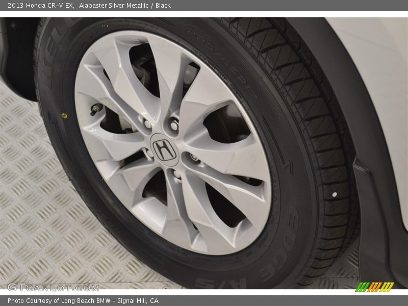 Alabaster Silver Metallic / Black 2013 Honda CR-V EX
