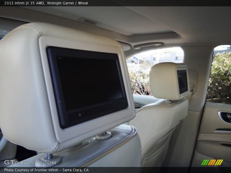 Midnight Garnet / Wheat 2013 Infiniti JX 35 AWD