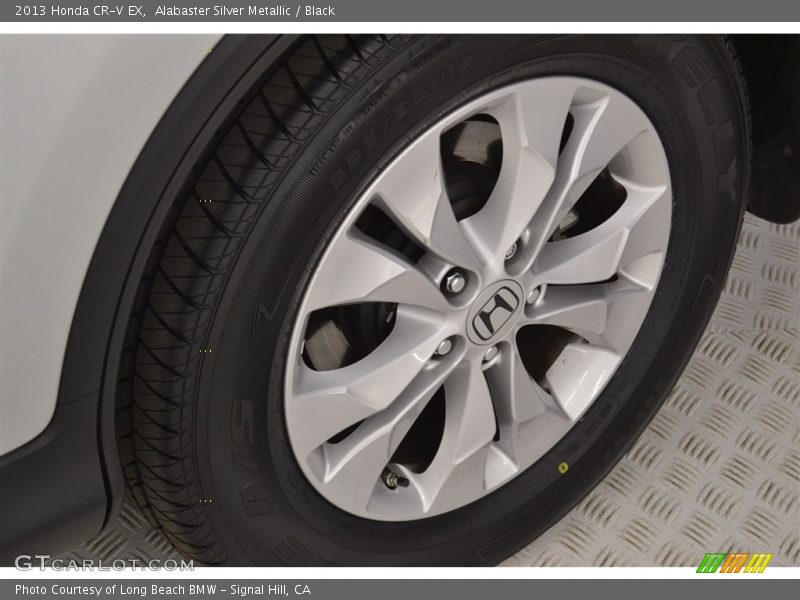 Alabaster Silver Metallic / Black 2013 Honda CR-V EX