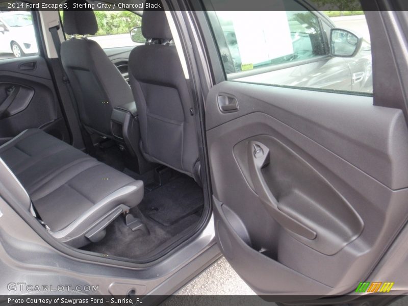 Sterling Gray / Charcoal Black 2014 Ford Escape S
