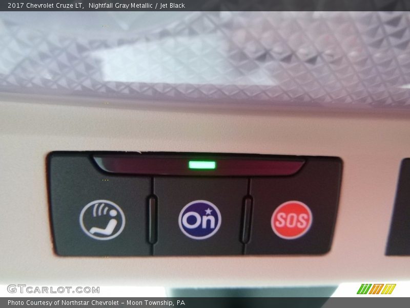 Nightfall Gray Metallic / Jet Black 2017 Chevrolet Cruze LT