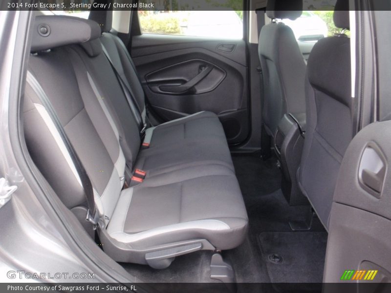 Sterling Gray / Charcoal Black 2014 Ford Escape S