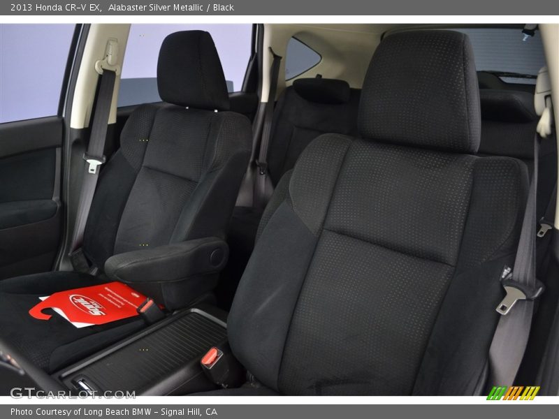 Alabaster Silver Metallic / Black 2013 Honda CR-V EX