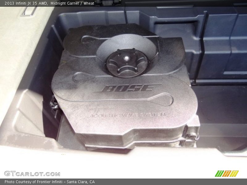 Midnight Garnet / Wheat 2013 Infiniti JX 35 AWD