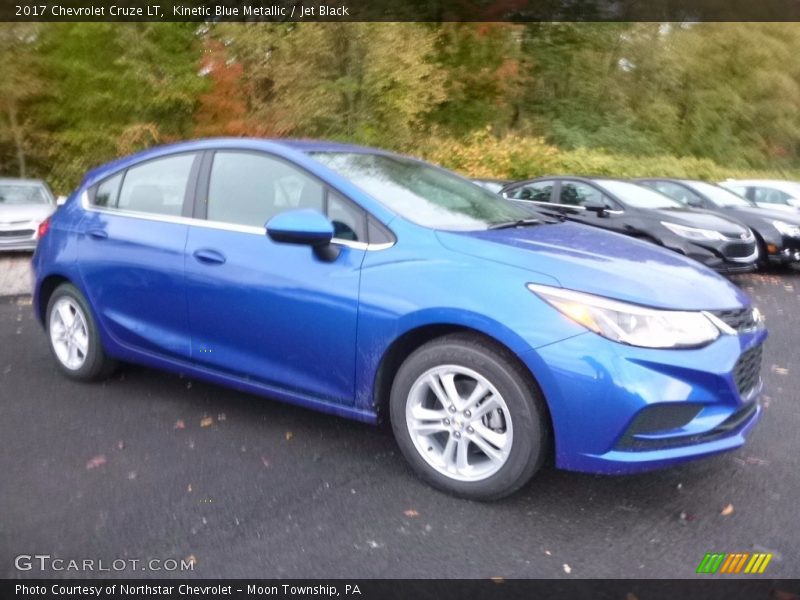 Kinetic Blue Metallic / Jet Black 2017 Chevrolet Cruze LT