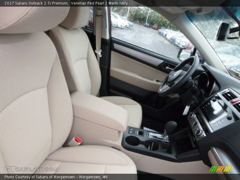 Venetian Red Pearl / Warm Ivory 2017 Subaru Outback 2.5i Premium