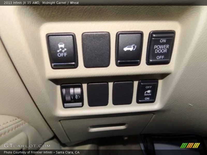 Midnight Garnet / Wheat 2013 Infiniti JX 35 AWD