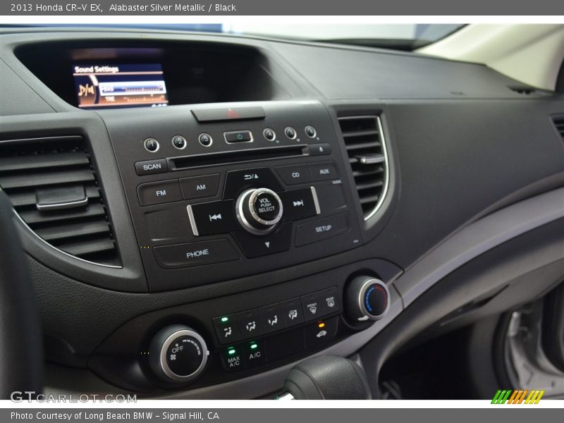 Alabaster Silver Metallic / Black 2013 Honda CR-V EX