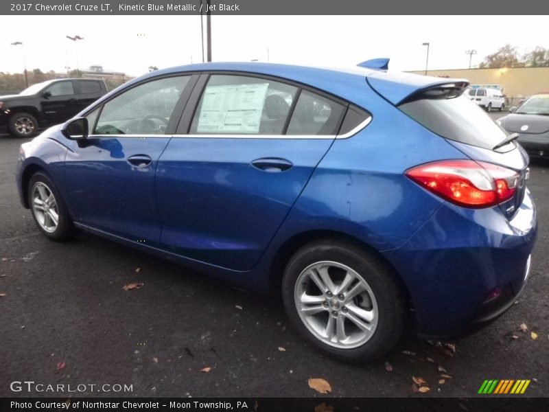 Kinetic Blue Metallic / Jet Black 2017 Chevrolet Cruze LT
