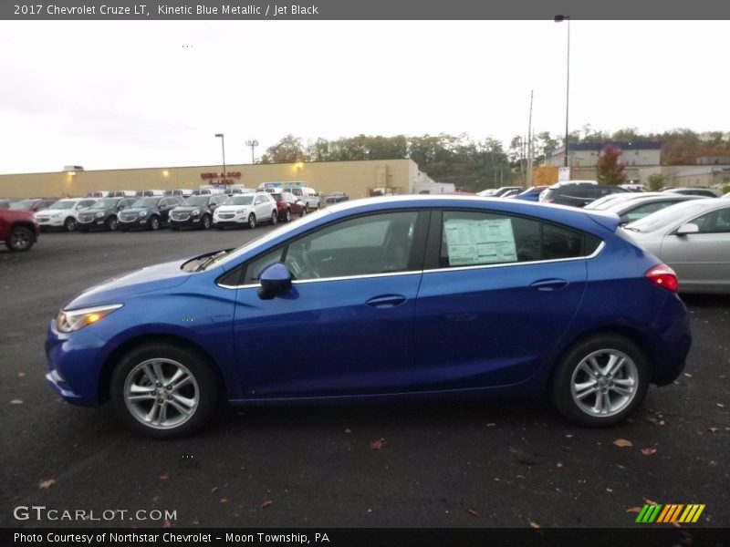 Kinetic Blue Metallic / Jet Black 2017 Chevrolet Cruze LT