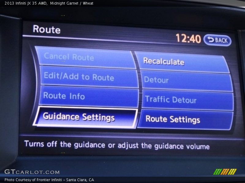 Midnight Garnet / Wheat 2013 Infiniti JX 35 AWD