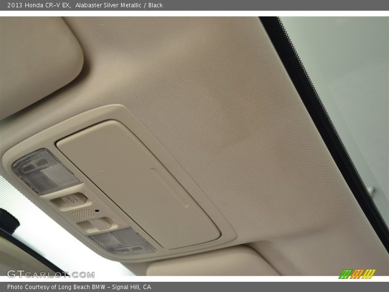 Alabaster Silver Metallic / Black 2013 Honda CR-V EX