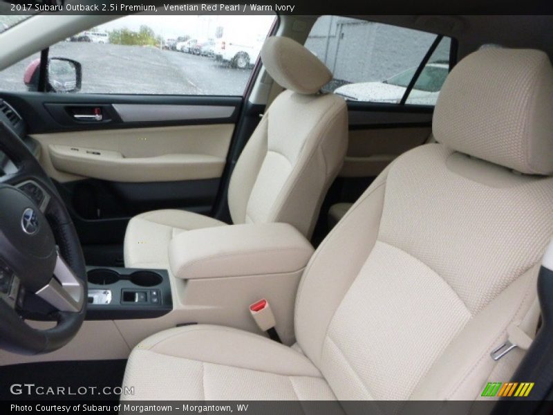 Venetian Red Pearl / Warm Ivory 2017 Subaru Outback 2.5i Premium